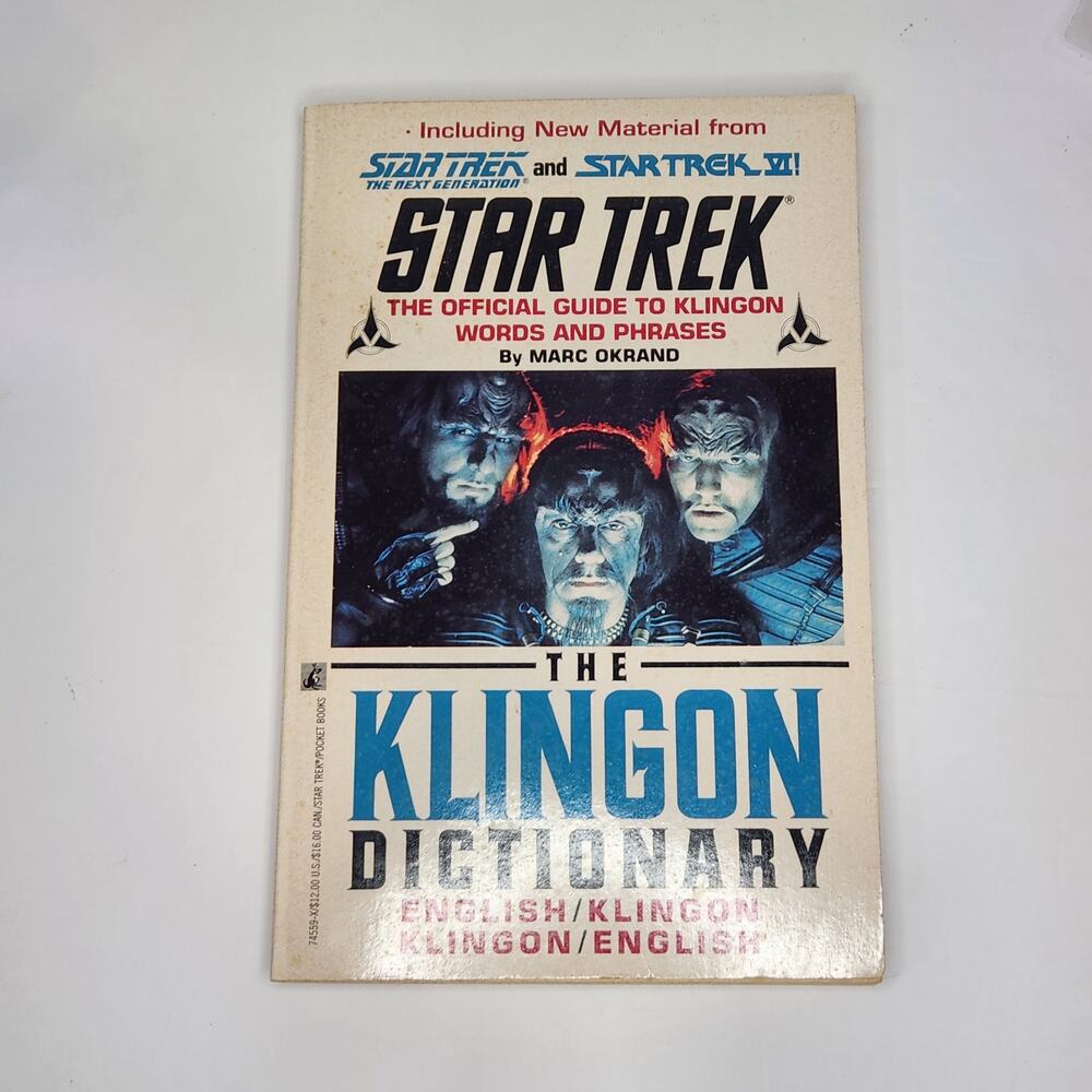 Star Trek Klingon English Dictionary